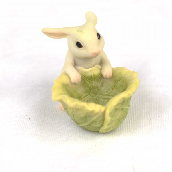 Bunny With A Cabbage Bowl