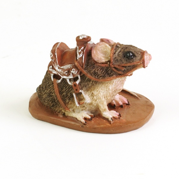 Miniature Mouse With Saddle