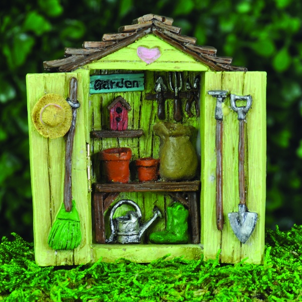 Mini Garden Shed (Fiddlehead)