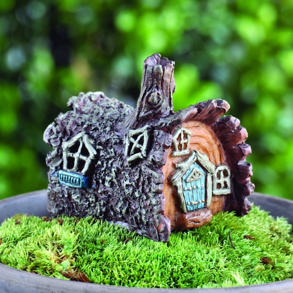 Micro Mini Log House (Fiddlehead)