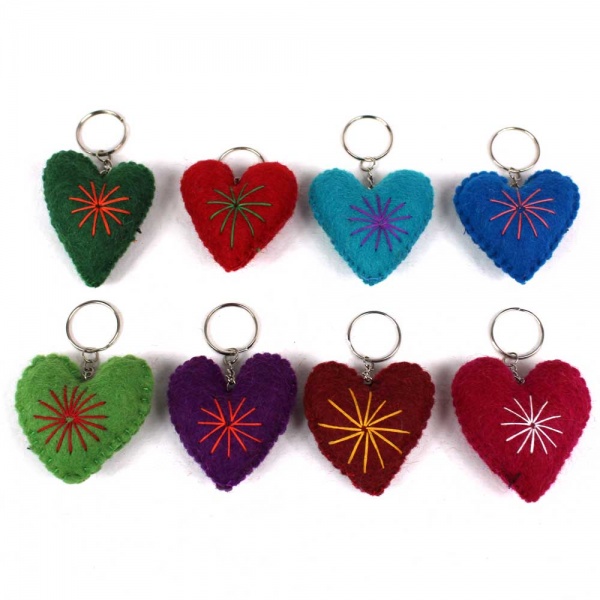 Heart Felt Keyring (Fairfelt)