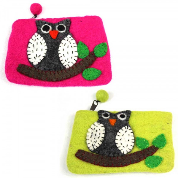 Owl On A Branch Purse (Fairfelt)